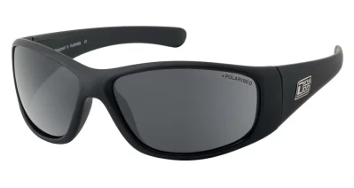 DD Wolf-Satin Black-Grey Polarised 