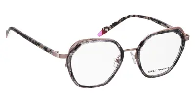 Bellinger Queen 2 757 Crystal Dk Grey-Rose Gold 50-19-135