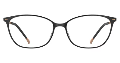 Silhouette Urban Lite 1590 Black / Rose Gold 52-15