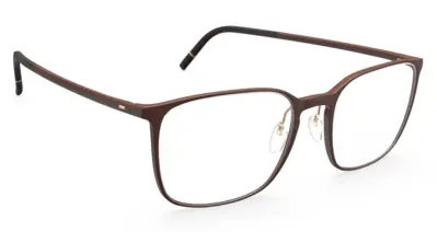 Silhouette Pure Wave 2954 Maroon Linen 52 19 145