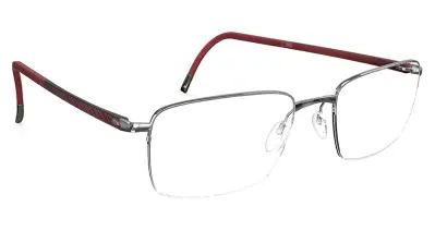 Silhouette Illusion 5560 Satin Red 54 19 145