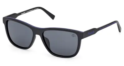 Timberland Sun Matte Black / Smoke Polarized 56-15-145